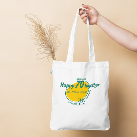 Special 70th Luxembourg I Anniversary - Organic tote bag (green)