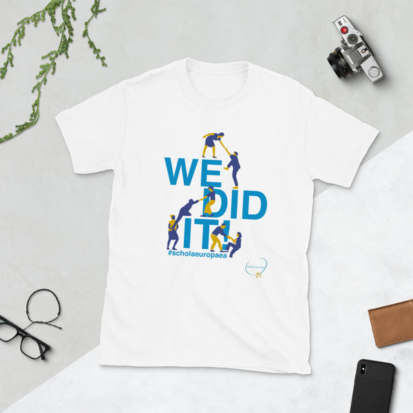 T-shirt We Did It - Illus I Logo Alumni Europae